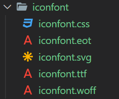 iconfont